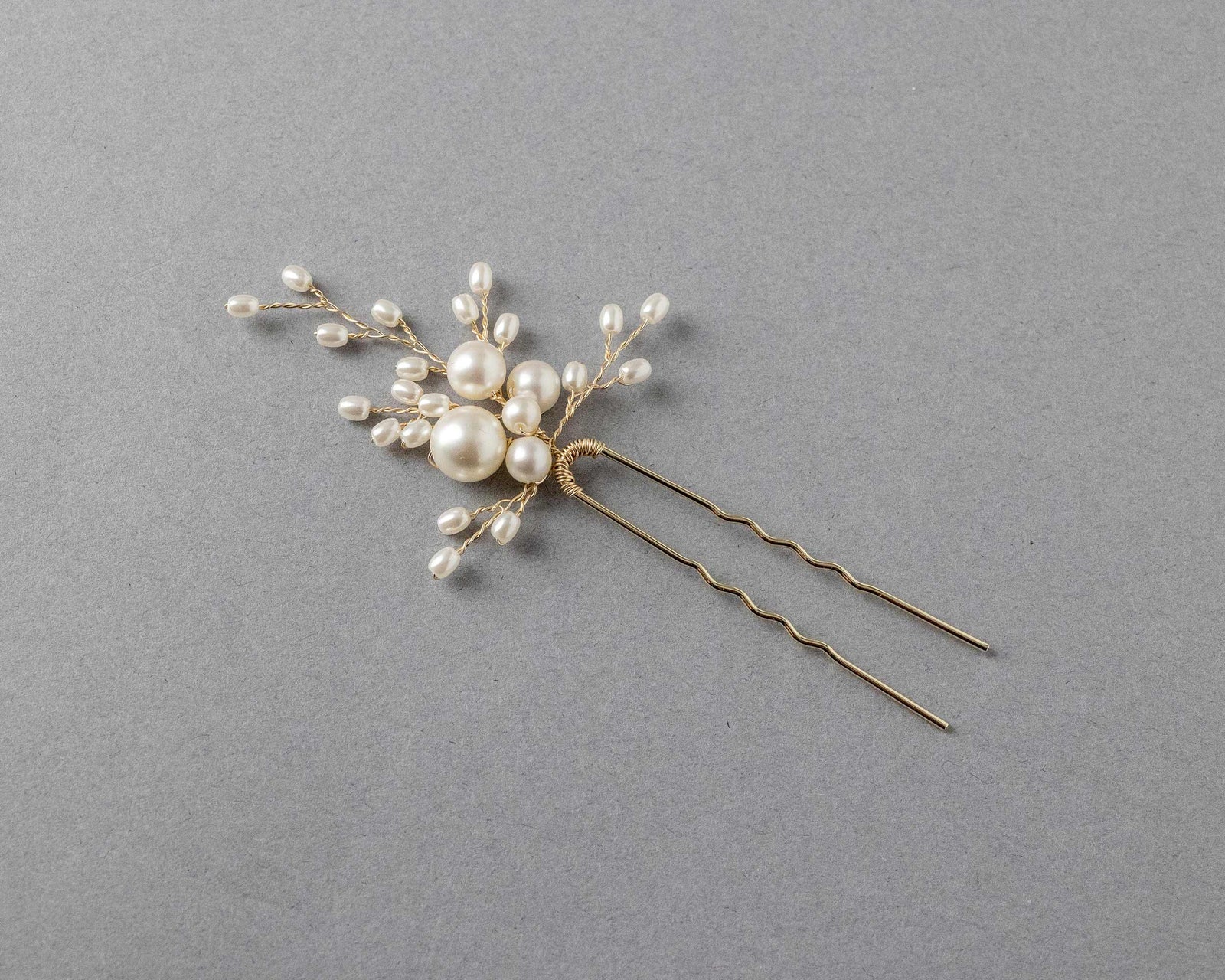 All Pearl Bridal Hair Pin - Cassandra Lynne
