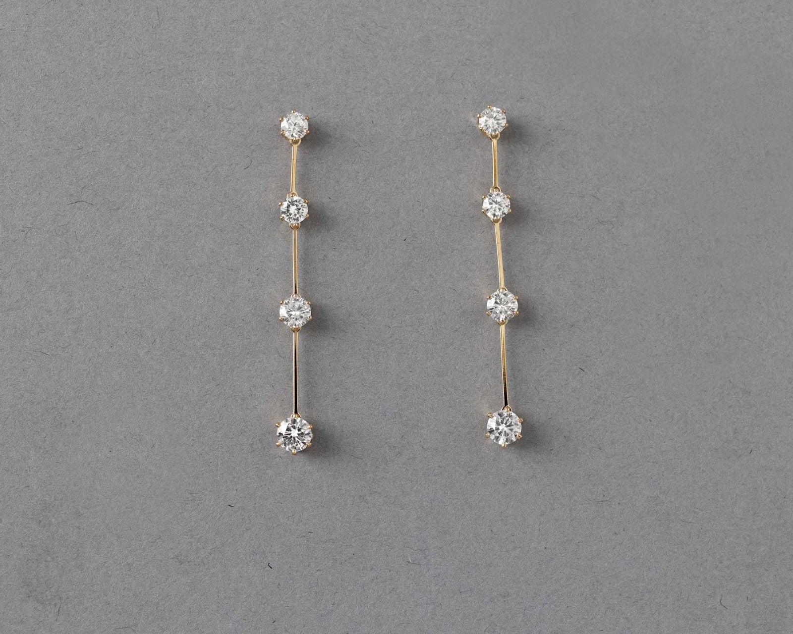 Classic Linked CZ Dangle Earrings - Earrings - Cassandra Lynne
