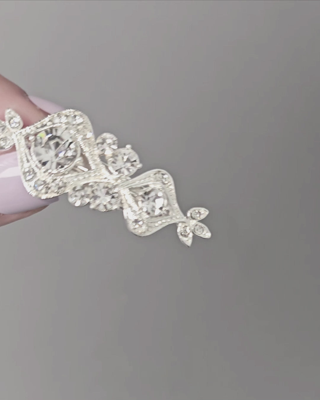 Mini bridal Hair Clip Bridesmaids Bride