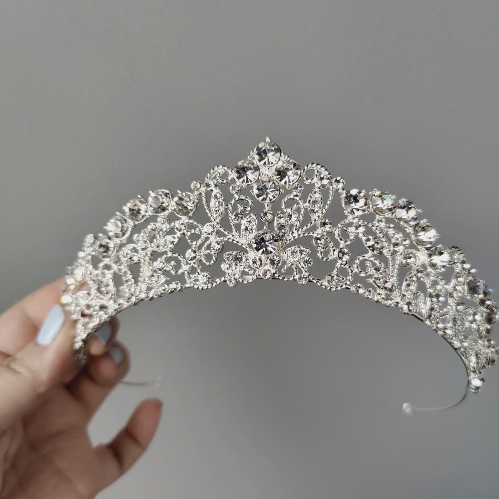 Classic Filigree Wedding Tiara