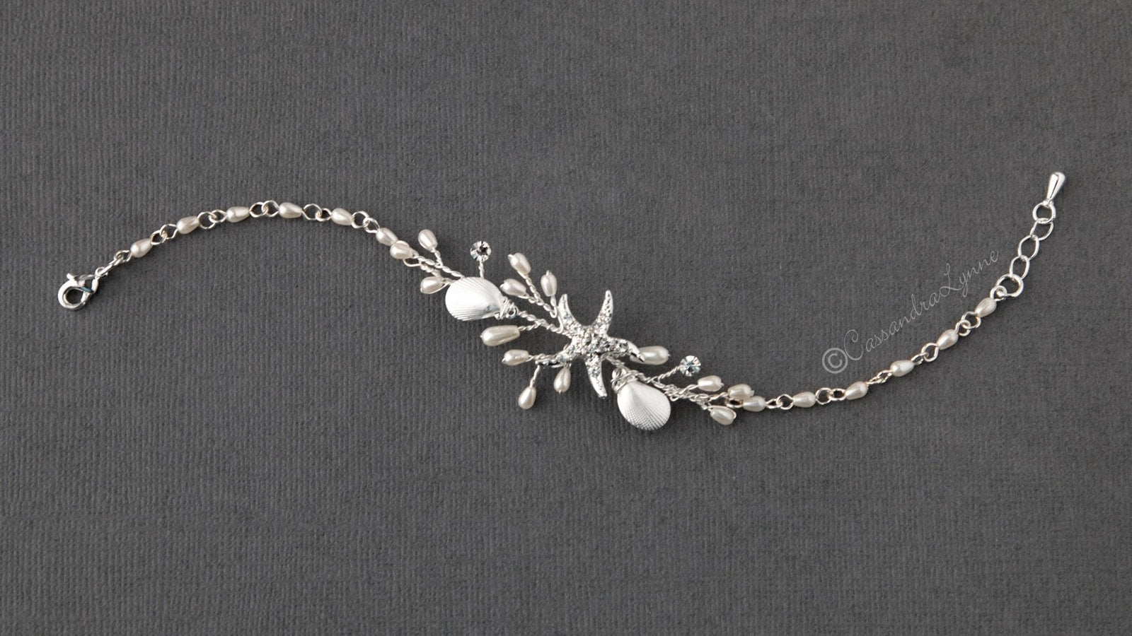 Beach Wedding Bracelet with Starfish - Bracelet - Cassandra Lynne