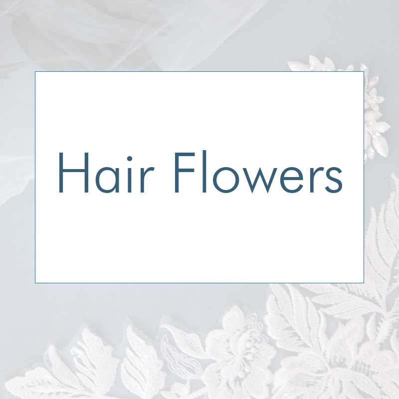Bridal Hair Flowers | Flower Hair Accessories by Cassandra Lynne - Cassandra Lynne