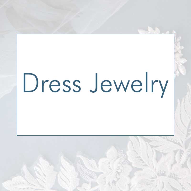 Dress Jewelry for Wedding Dresses