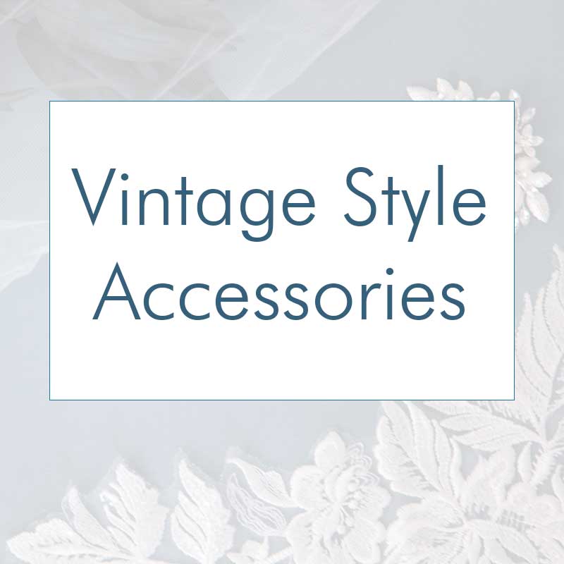 Vintage Bridal Hair Accessories and Jewelry