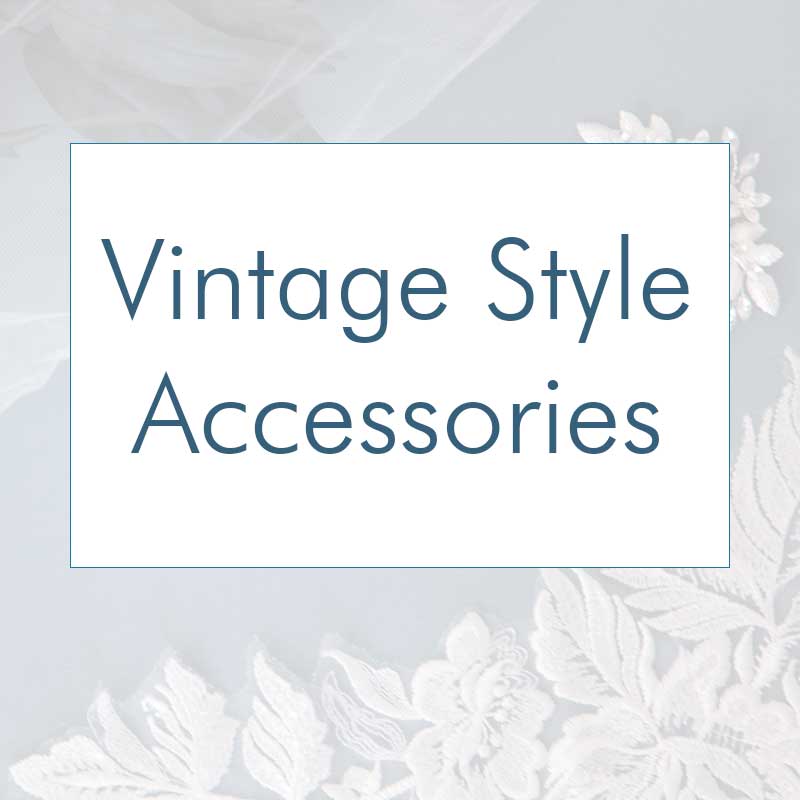 Vintage Bridal Hair Accessories and Jewelry - Cassandra Lynne