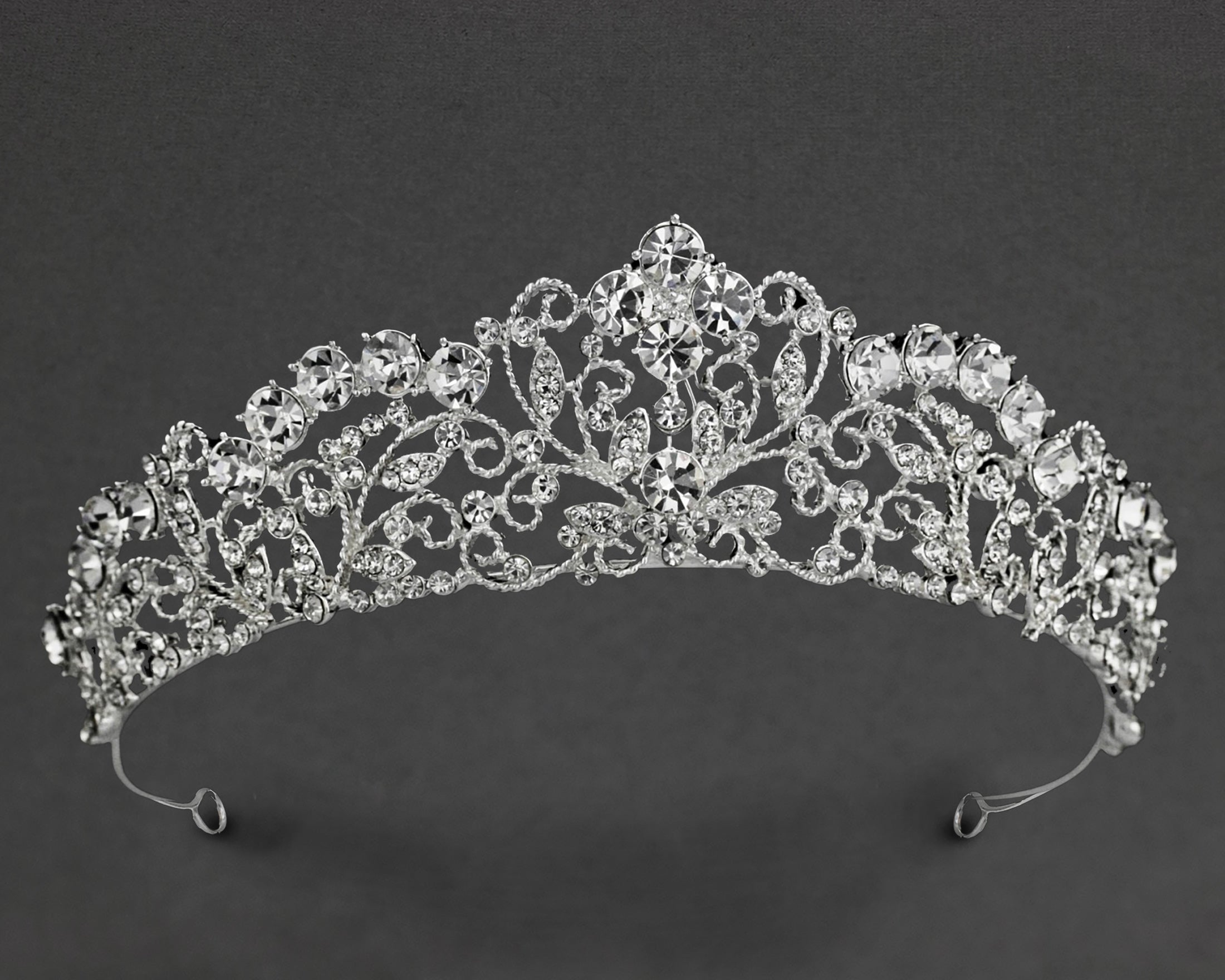 Wedding Tiara with a Classic Filigree Design