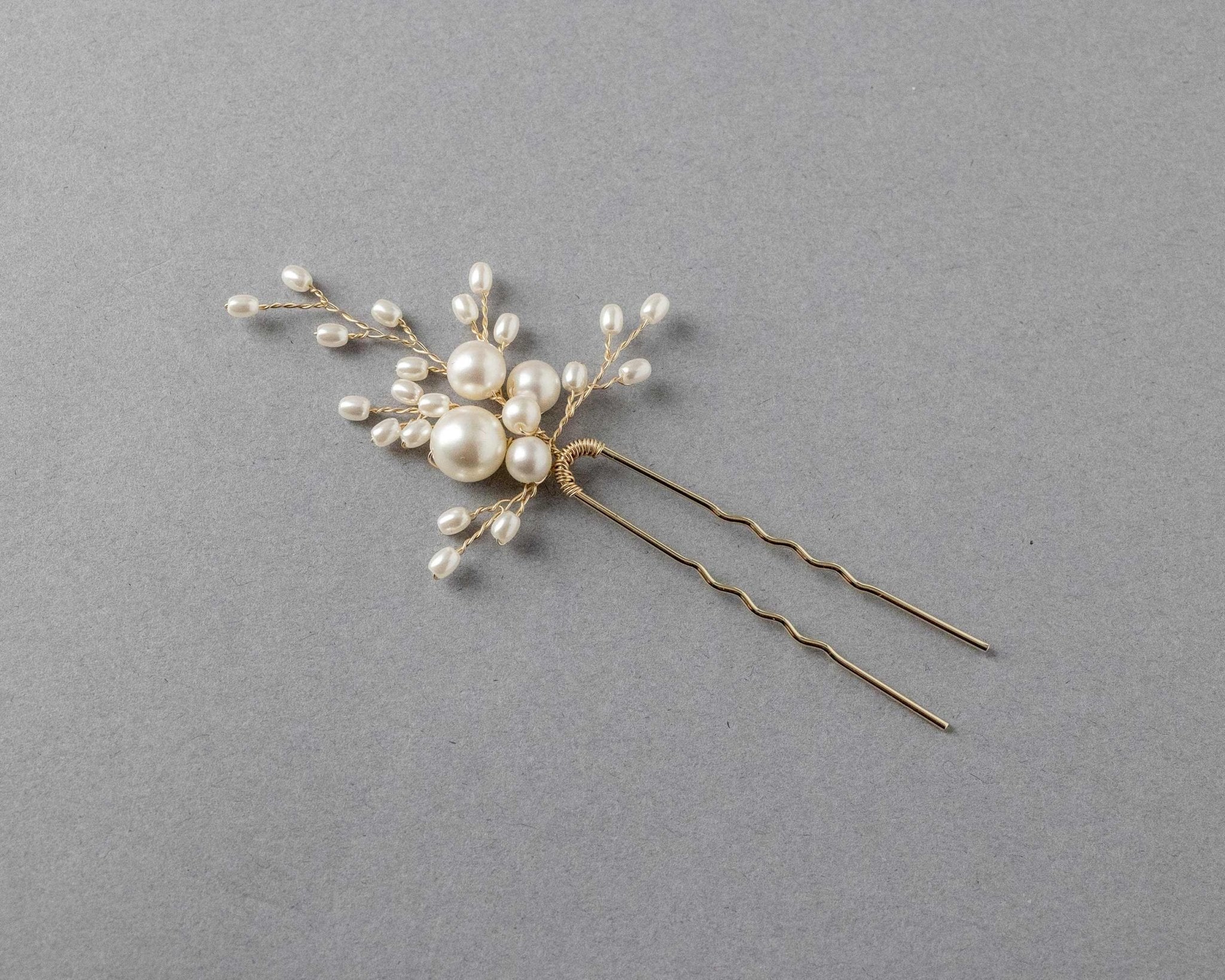 All Pearl Bridal Hair Pin - Hair Pins - Cassandra Lynne