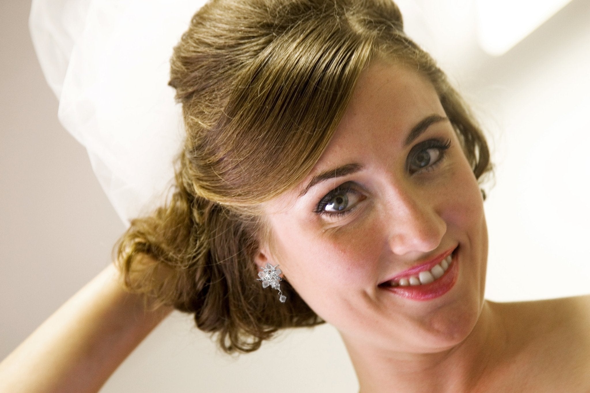 Beach Bride Crystal and Starfish Earrings - Earrings - Cassandra Lynne