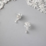 Beach Bride Crystal and Starfish Earrings - Earrings - Cassandra Lynne