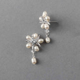 Beach Theme Pearl and Starfish Earrings - Earrings - Cassandra Lynne