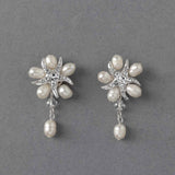 Beach Theme Pearl and Starfish Earrings - Earrings - Cassandra Lynne