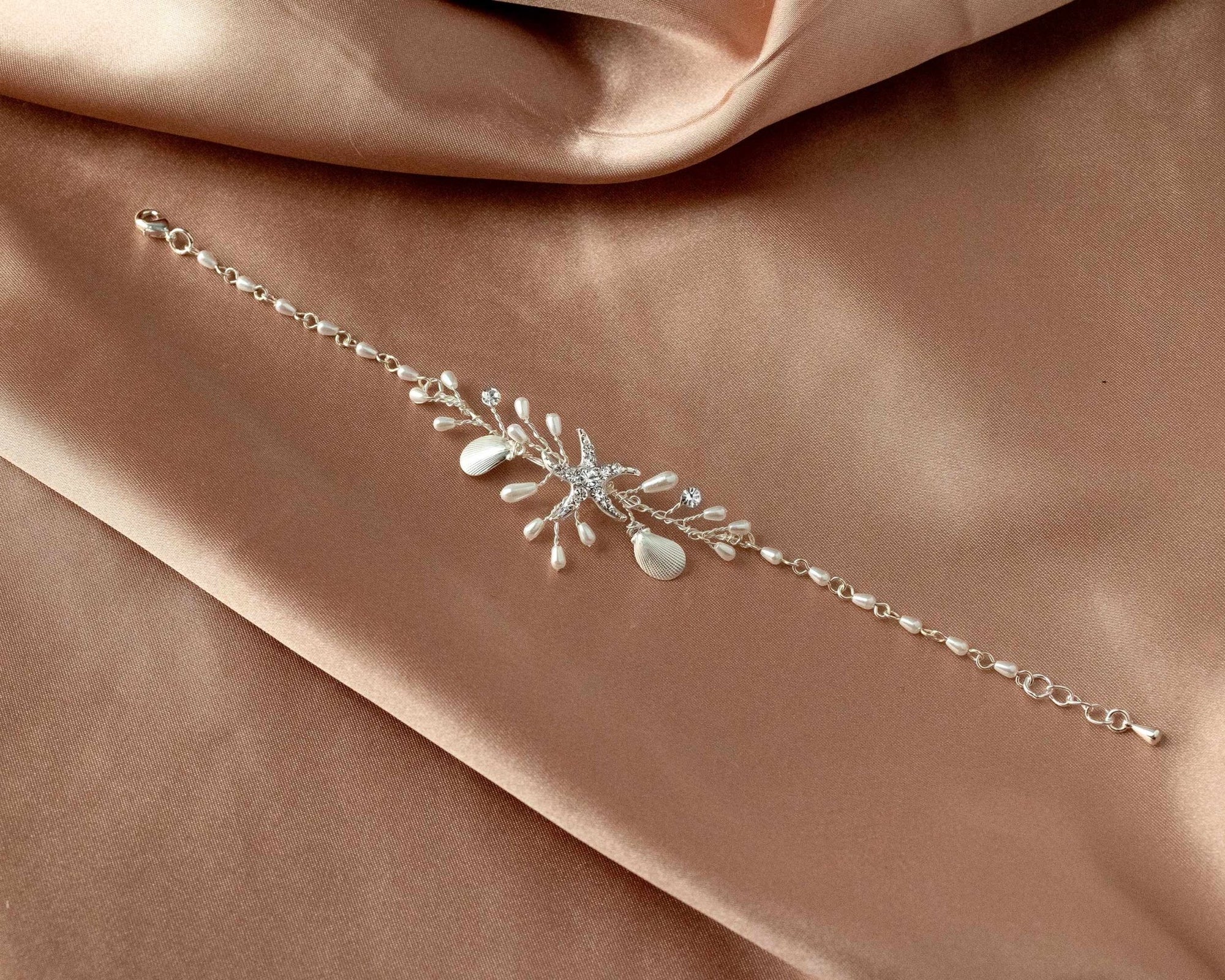 Beach Wedding Bracelet with Starfish - Bracelet - Cassandra Lynne