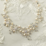 Starfish Wedding Necklace with Freshwater Pearls