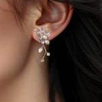 Beach Wedding Earrings with Pearls - Earrings - Cassandra Lynne