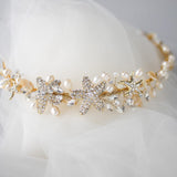 Beach Wedding Headband with Starfish and Shells - Headband - Cassandra Lynne