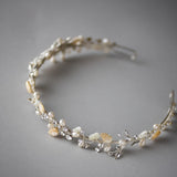 Beach Wedding Headband with Starfish and Shells - Headband - Cassandra Lynne