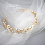 Beach Wedding Headband with Starfish and Shells - Headband - Cassandra Lynne