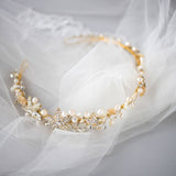 Beach Wedding Headband with Starfish and Shells - Headband - Cassandra Lynne