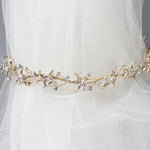 Beach Wedding Headpiece of Gold Starfish - Headband - Cassandra Lynne
