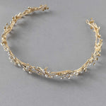 Beach Wedding Headpiece of Gold Starfish - Headband - Cassandra Lynne