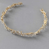 Beach Wedding Headpiece of Gold Starfish - Headband - Cassandra Lynne