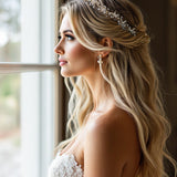 Beach Wedding Headpiece of Gold Starfish - Headband - Cassandra Lynne