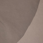 Raw edge of black veil