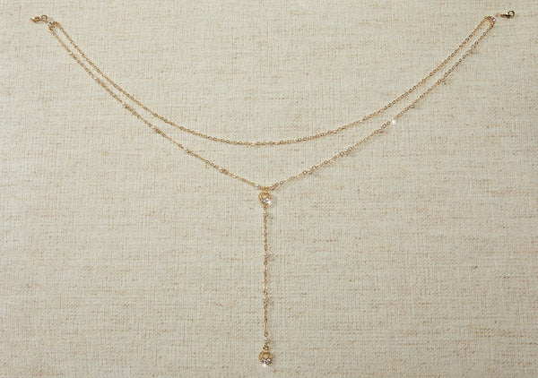 Pearl and Crystal Links Dress Jewelry
