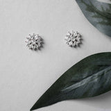 Bridal Flower Stud Earrings - Earrings - Cassandra Lynne