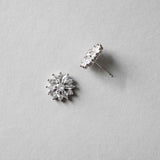 Bridal Flower Stud Earrings - Earrings - Cassandra Lynne