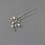 Bridal Hair Pin of Freshwater Pearls and Jewels - Hair Pins - Cassandra Lynne