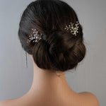 Brilliant Crystal Wedding Hair Pins - Hair Pins - Cassandra Lynne