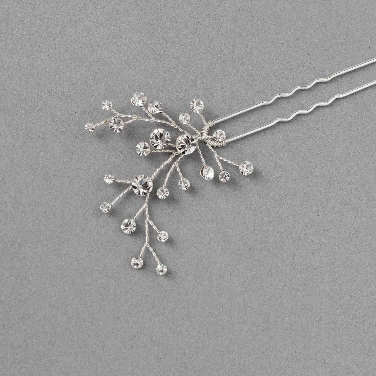 Brilliant Crystal Wedding Hair Pins - Hair Pins - Cassandra Lynne