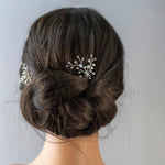 Brilliant Crystal Wedding Hair Pins - Hair Pins - Cassandra Lynne