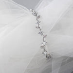 Brilliant Round CZ Vine Bracelet for the Bride - Bracelet - Cassandra Lynne