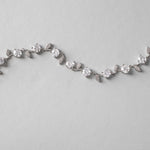 Brilliant Round CZ Vine Bracelet for the Bride - Bracelet - Cassandra Lynne