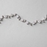Brilliant Round CZ Vine Bracelet for the Bride - Bracelet - Cassandra Lynne
