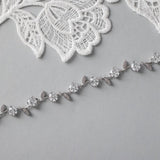 Brilliant Round CZ Vine Bracelet for the Bride - Bracelet - Cassandra Lynne