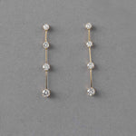 Classic Linked CZ Dangle Earrings - Earrings - Cassandra Lynne