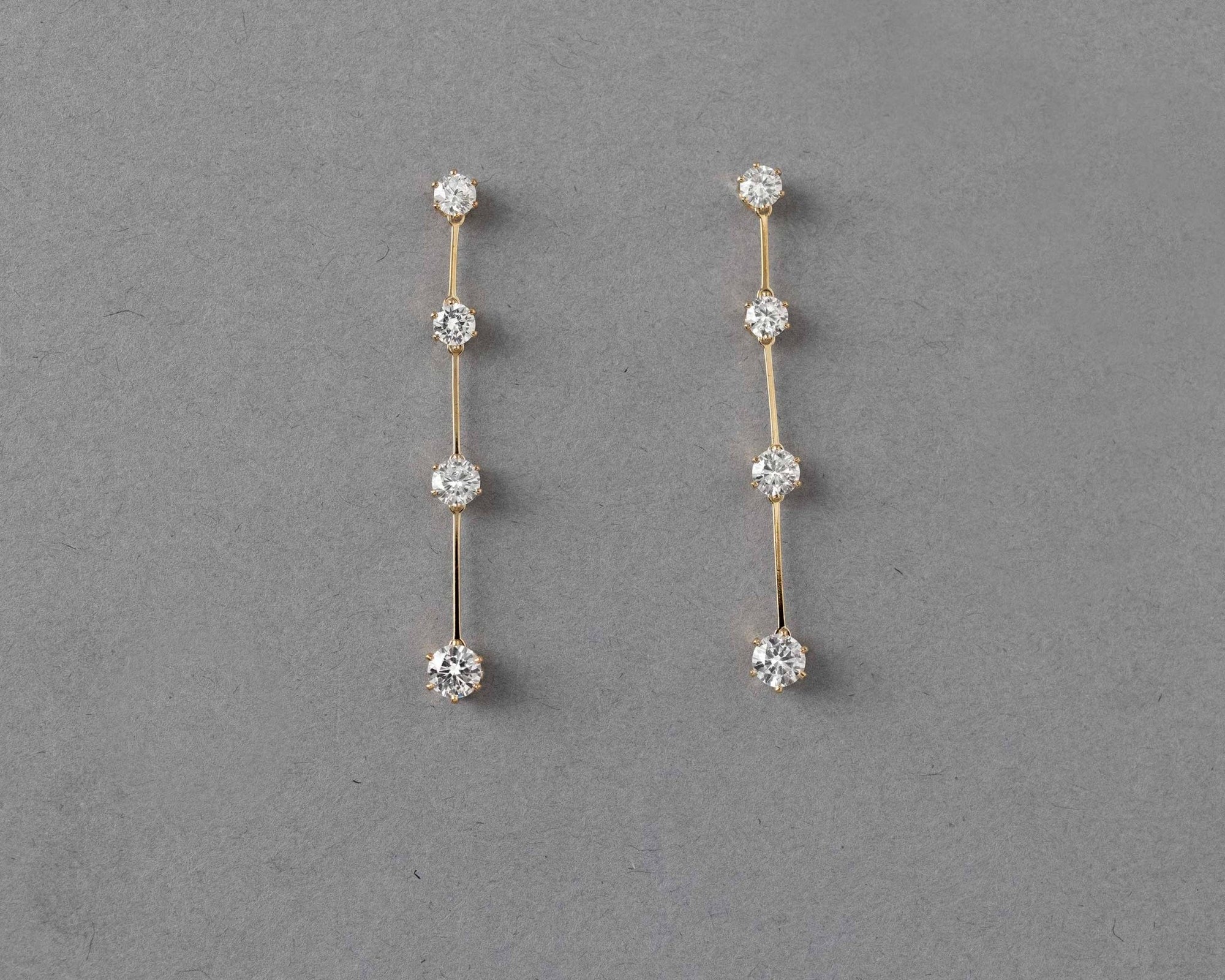 Classic Linked CZ Dangle Earrings - Earrings - Cassandra Lynne