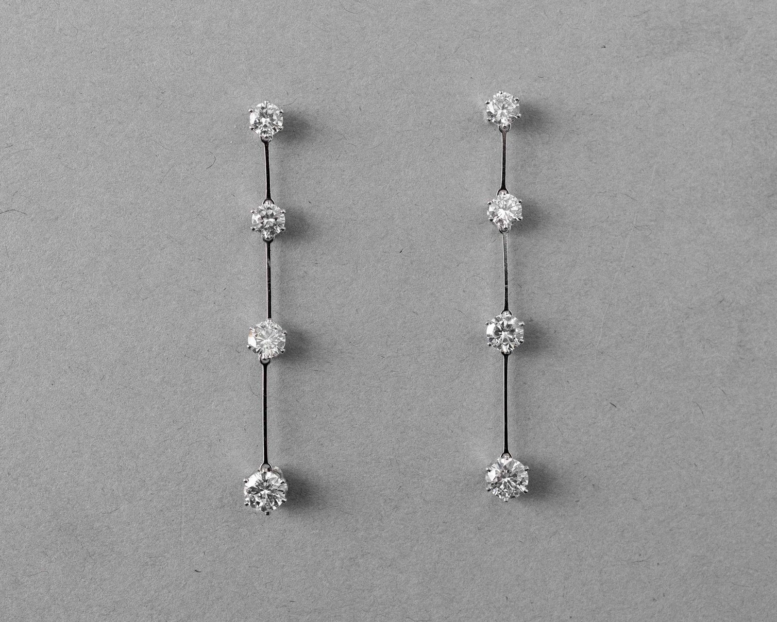 Classic Linked CZ Dangle Earrings - Earrings - Cassandra Lynne