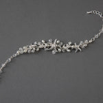 Crystal and Ivory Pearl Beach Bracelet - Bracelet - Cassandra Lynne