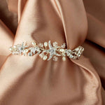 Crystal and Ivory Pearl Beach Bracelet - Bracelet - Cassandra Lynne