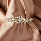 Crystal and Ivory Pearl Beach Bracelet - Bracelet - Cassandra Lynne