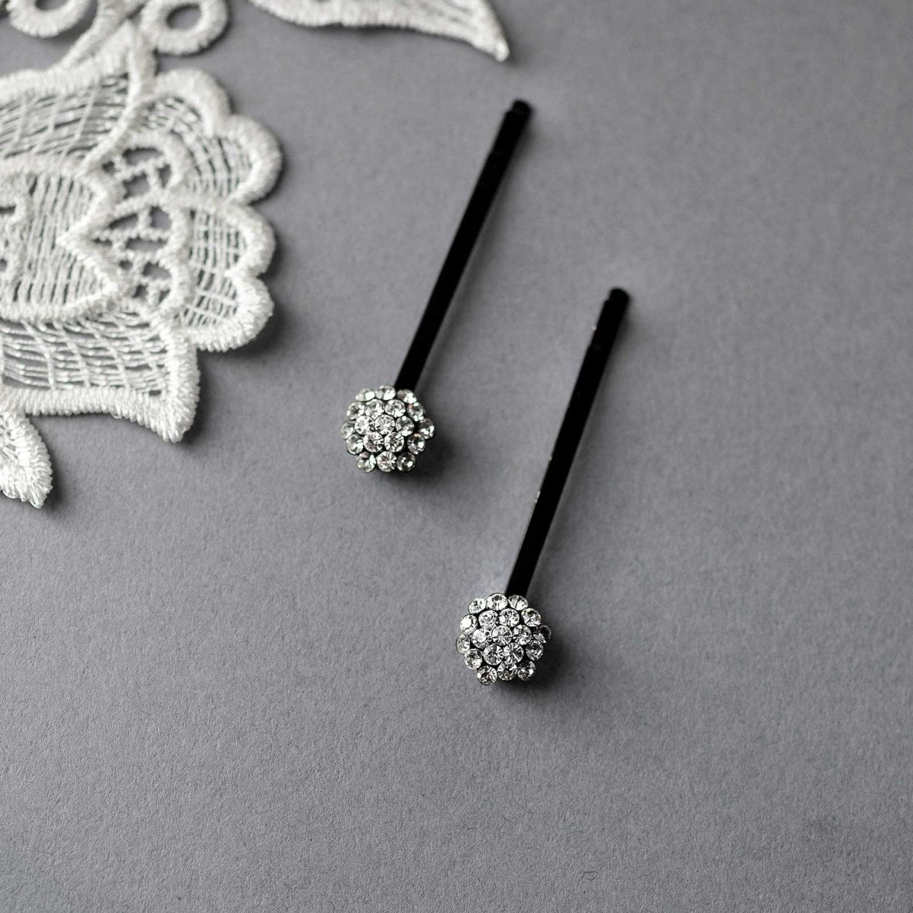 Crystal Bobby Pin Set - Hair Pins - Cassandra Lynne