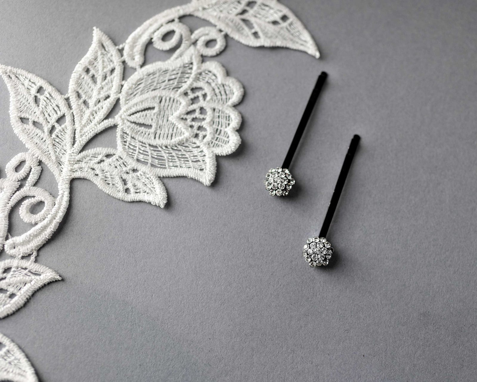 Crystal Bobby Pin Set - Hair Pins - Cassandra Lynne