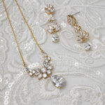 CZ Pendant Necklace and Earirngs Set - Necklace Set - Cassandra Lynne