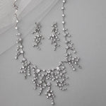CZ Waterfall Necklace and Earrings - Necklace Set - Cassandra Lynne