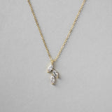 Dainty Leaf Pendant Necklace - Pendant - Cassandra Lynne