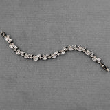 Dainty Marquise Leaf Wedding Bracelet - Bracelet - Cassandra Lynne
